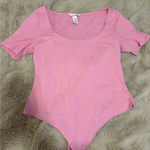 H&M Light Pink Bodysuit